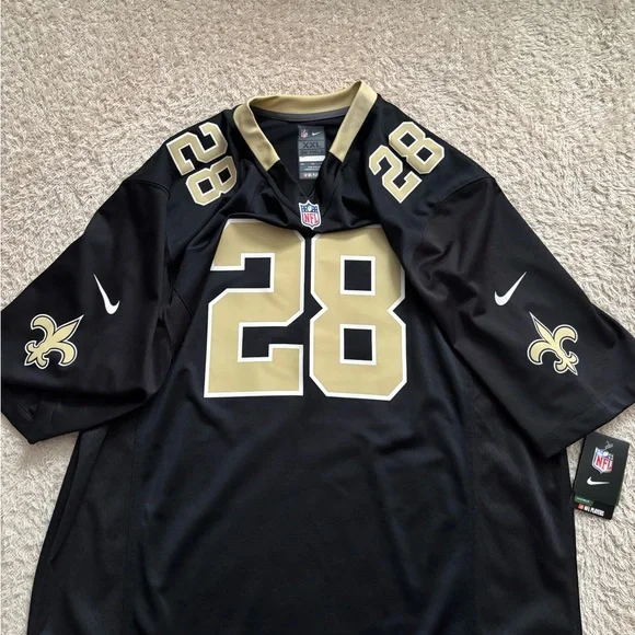 New Orleans Saints 28 Mark Ingram Jersey Nike NFL 2XL NWT - Picture 3 of 10